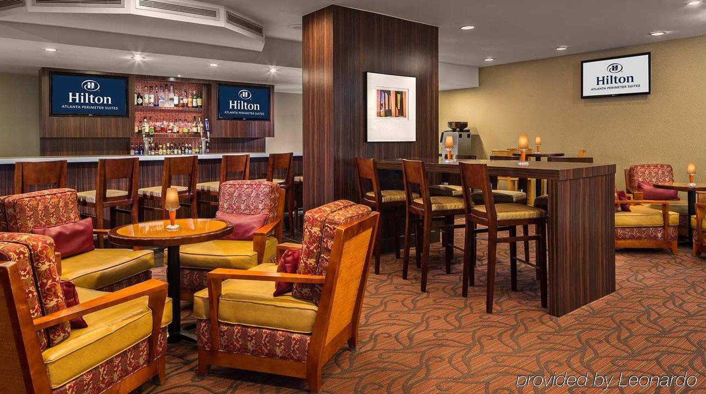 Hilton Atlanta Perimeter Suites Sandy Springs Étterem fotó